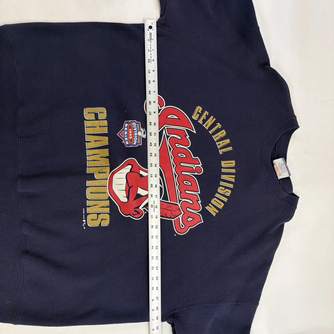 Vintage Cleveland Indians Crewneck Sweatshirt Size 2XL 90s MLB