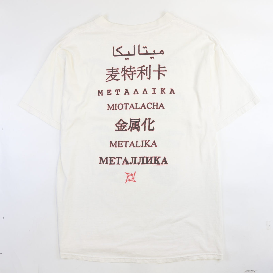 Vintage Metallica Eyes T-Shirt Size XL 1997 90s