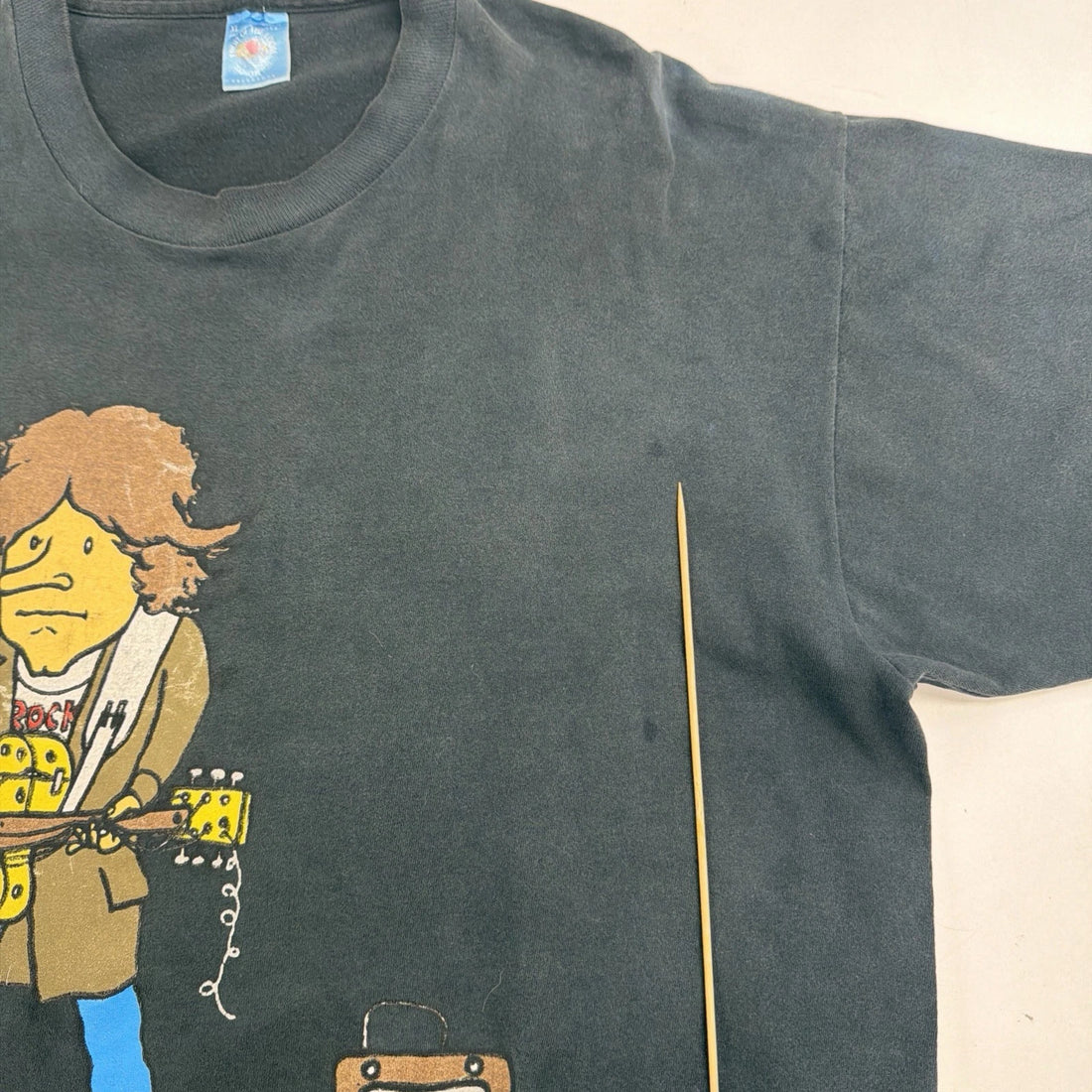 Vintage Dave Edmunds Plugged In T-Shirt Size XL 90s