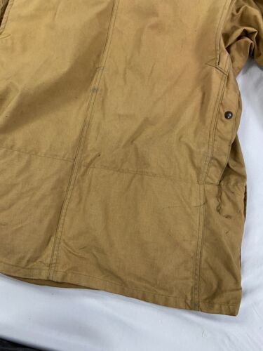 Vintage Aero Duxbak Corcoran Work Jacket Size XL Brown Corduroy Trim