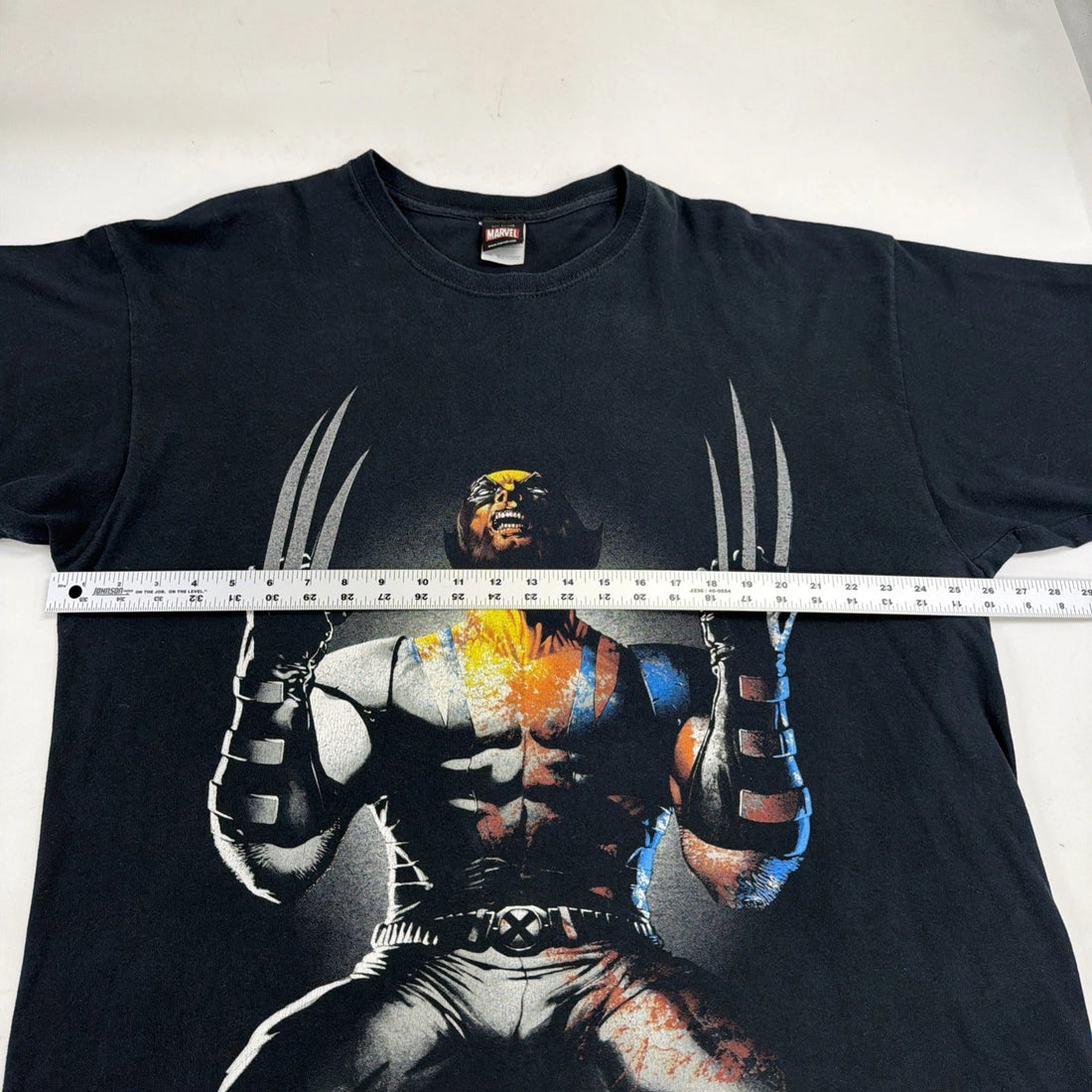 Vintage Wolverine Marvel Mad Engine T-Shirt Size 2XL Comic