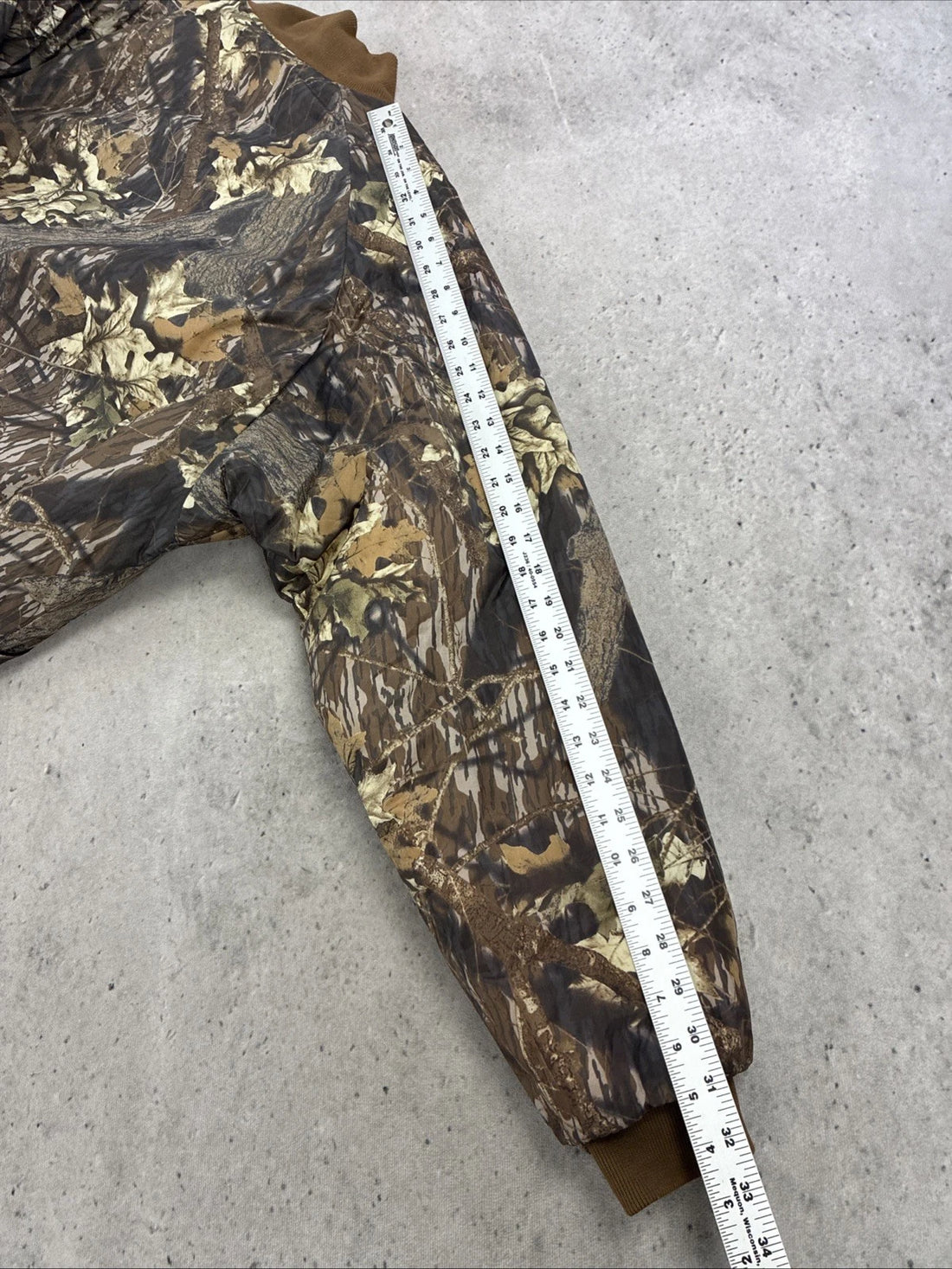 Columbia Reversible Break Up Camo Hunting Bomber Jacket Size XL