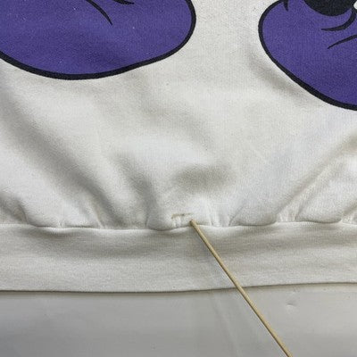 Vintage Mickey Mouse Crewneck Sweatshirt Size 2XL Double Sided 90s