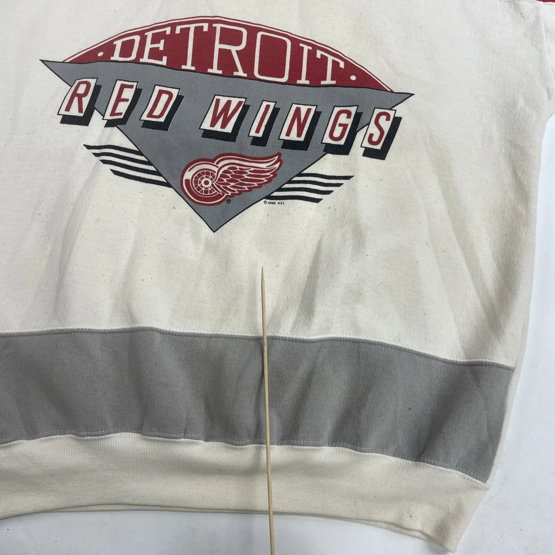 Vintage Detroit Red Wings Sweatshirt Crewneck Size Medium NHL