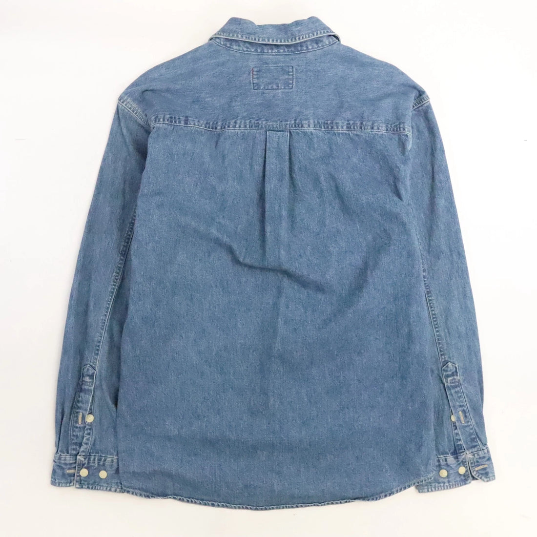 Eddie Bauer Denim Button Up Shirt Size Large