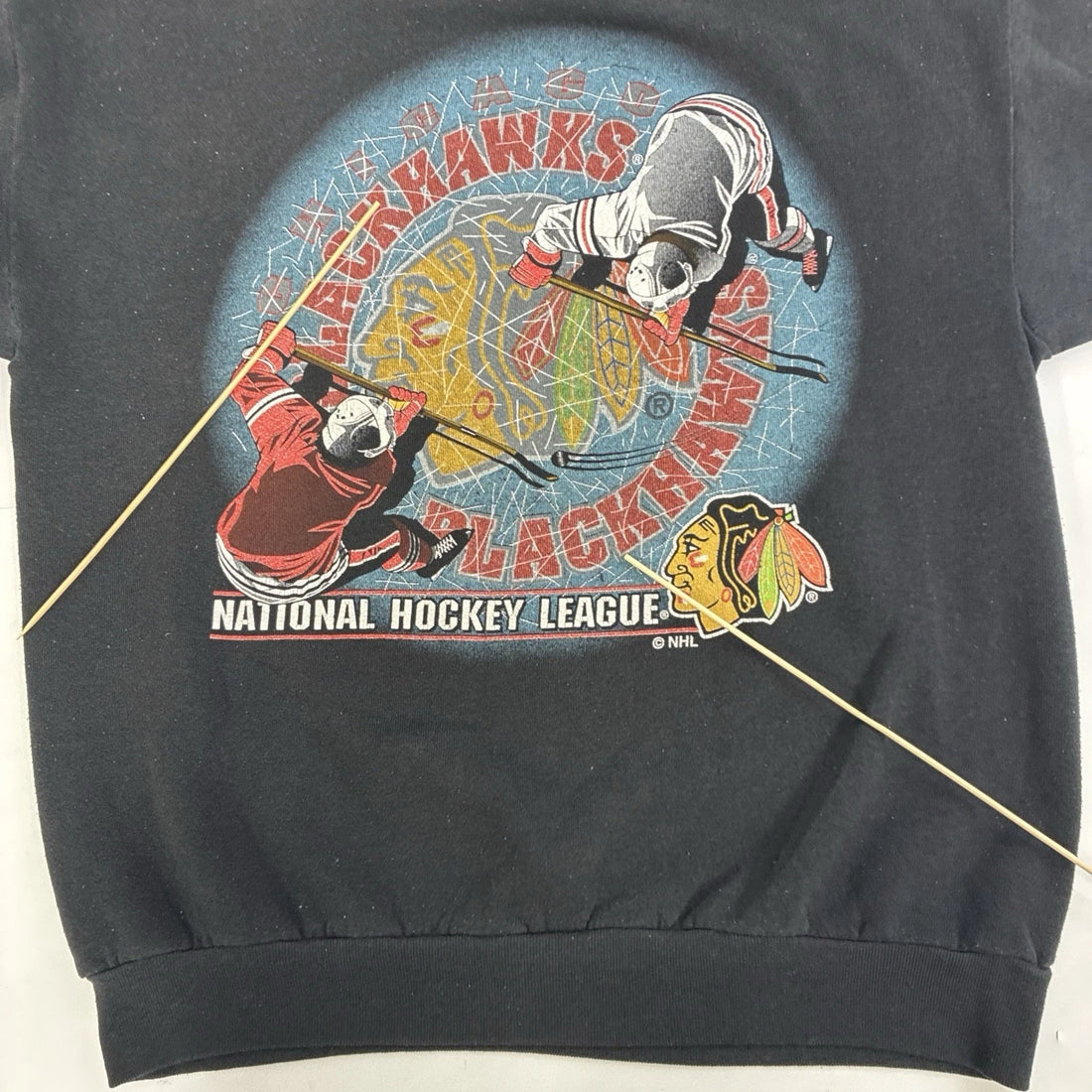 Vintage Chicago Blackhawks Sweatshirt Crewneck Size Medium NHL