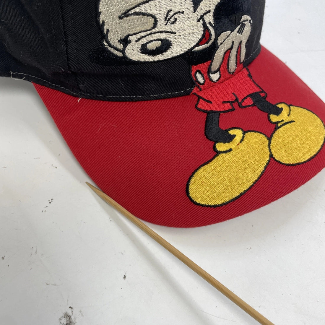 Vintage Mickey Mouse Disney Snapback Hat Cap OSFA