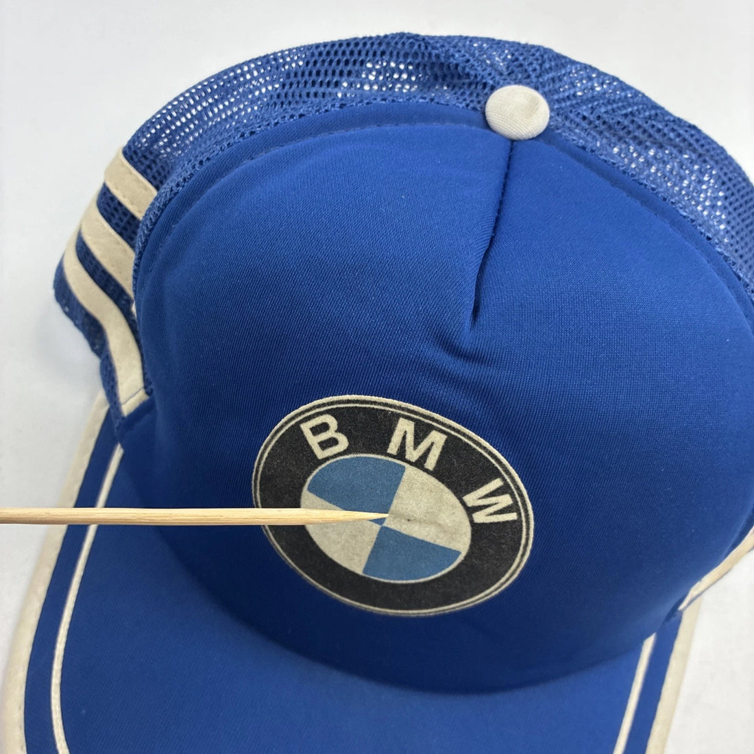 Vintage BMW Mesh Trucker Snapback Hat Cap OSFA