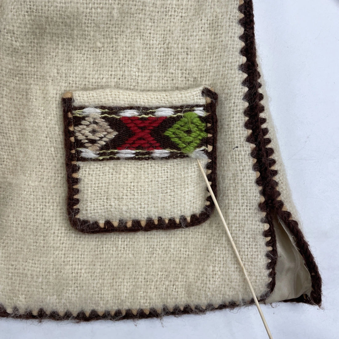 Vintage Wool Native Coat Jacket Womens Size Medium