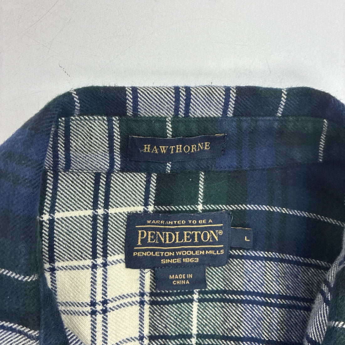 Pendleton Button Up Shirt Size Large