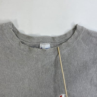 Vintage Champion Reverse Weave Crewneck Sweatshirt Size Large Gray 90s