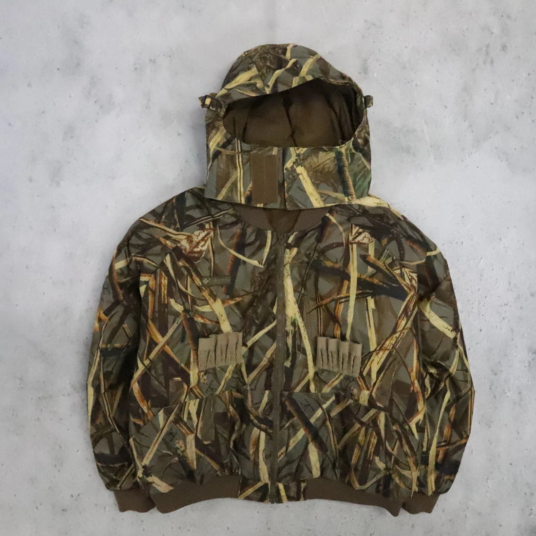 Columbia Delta Hunter X Camo Hunting Bomber Jacket Size 2XL Reversible