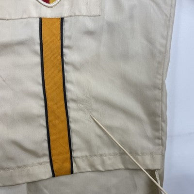 Vintage Frank Comito Racing Nomex Jacket Size Large Patches 80s