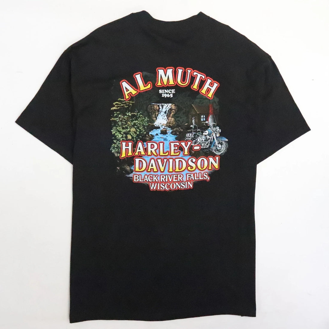 Vintage Harley Davidson Motorcycles It Ain't Over Til Fat Boy Sings T-Shirt XL