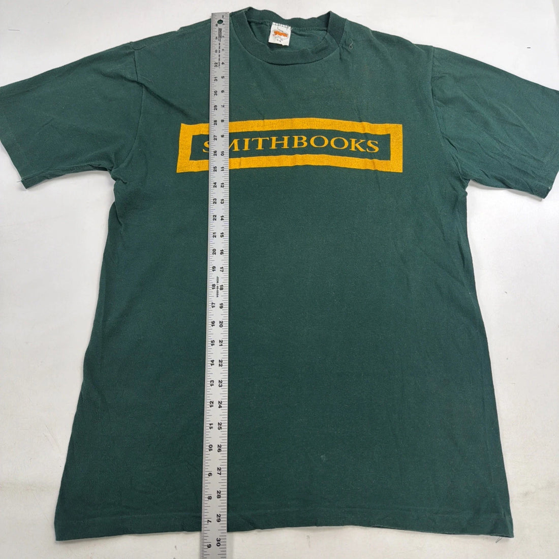 Vintage Smithbooks T-Shirt Size Medium Green 80s
