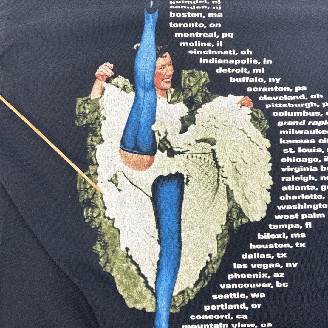 Vintage Rod Stewart T-Shirt Size Large Music