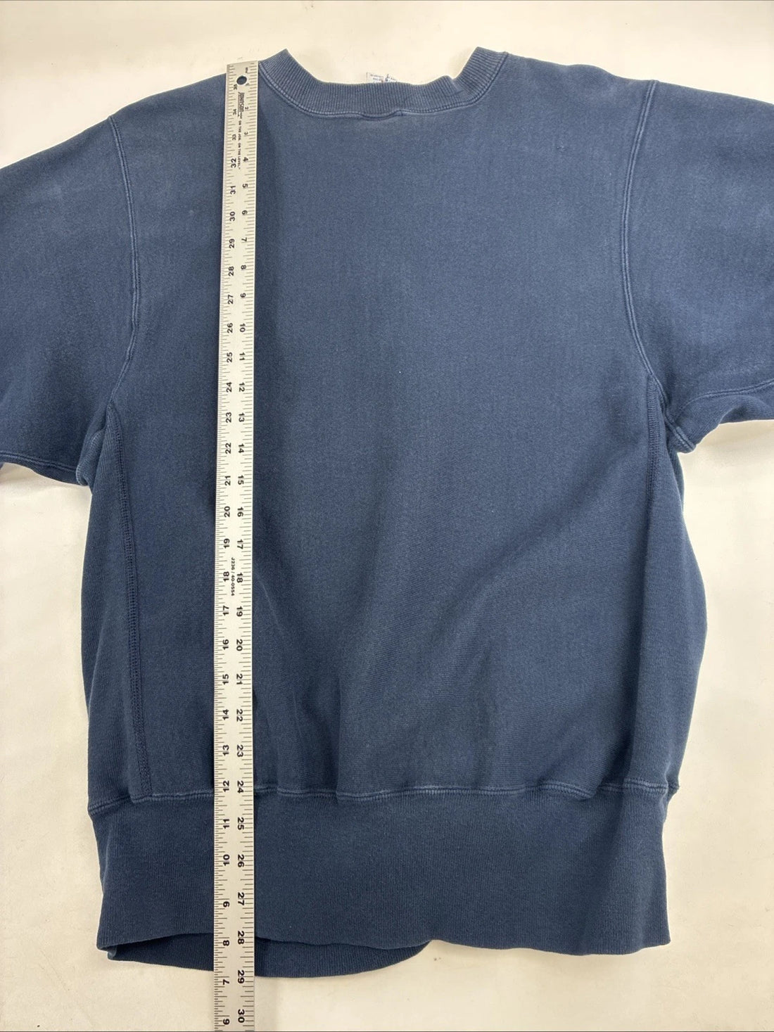 Vintage Champion Reverse Weave Crewneck Sweatshirt Size Large Blue 90s