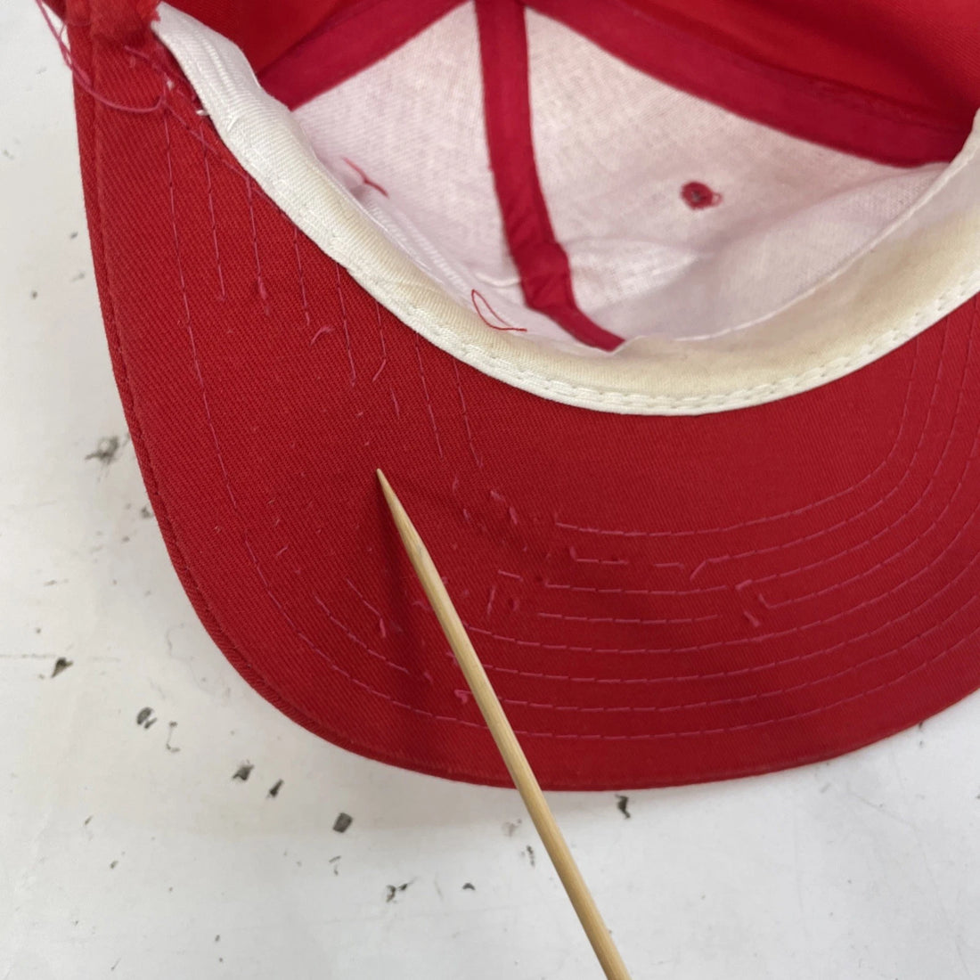 Vintage New England Patriots Script Sports Specialties Twill Snapback Hat OSFA