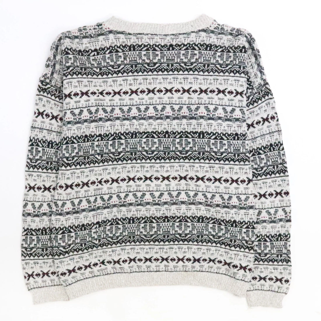 Vintage Croft & Barrow Crewneck Sweater Size XL Fair Isle