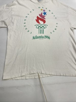 Vintage Atlanta Summer Olympic Games 1996 T-Shirt Size XL