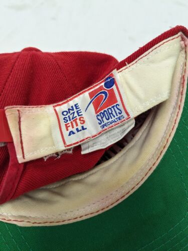 Vintage Detroit Redwings Grid Sports Specialties Snapback Hat Cap OSFA 90s NHL