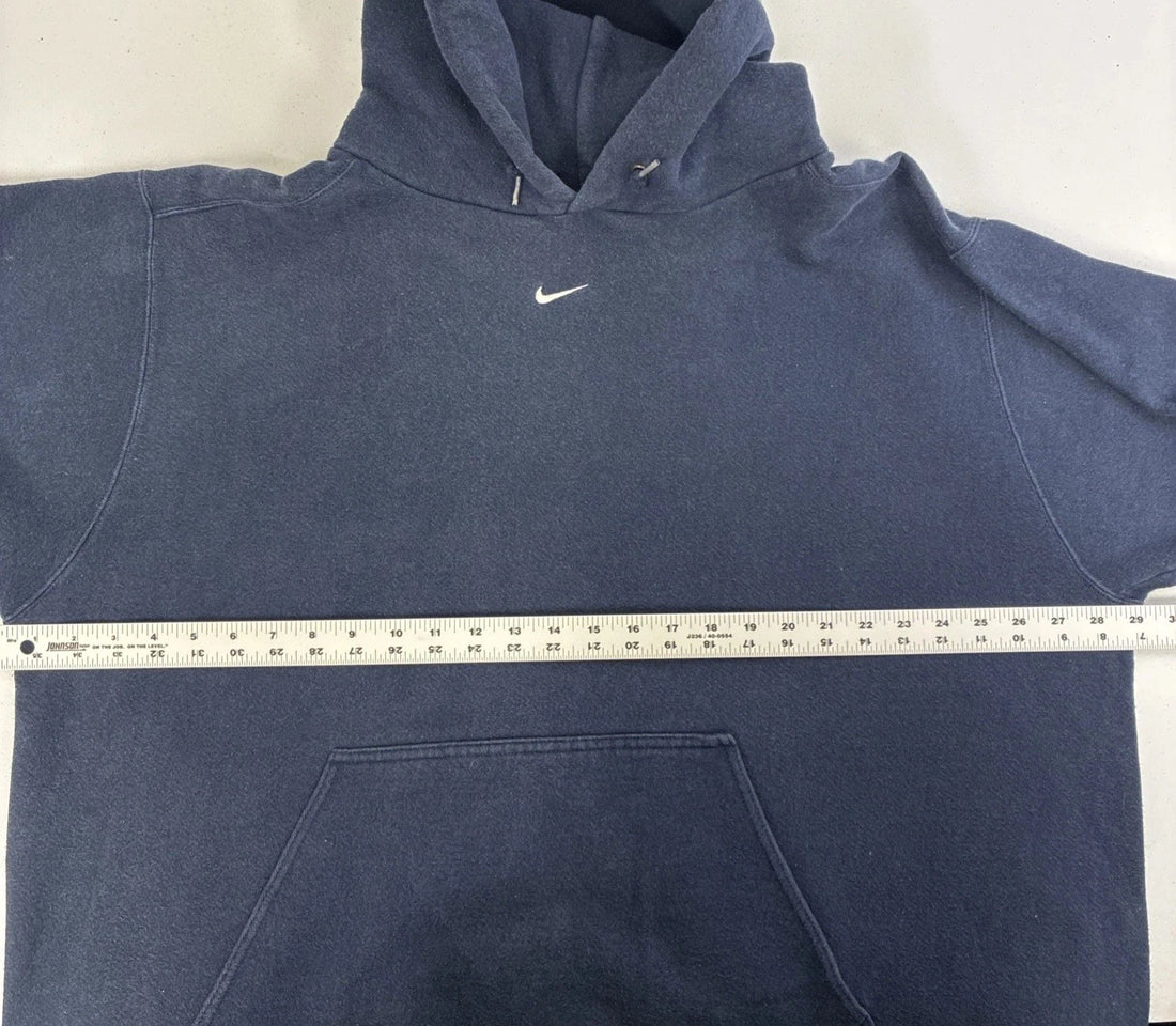 Vintage Nike Middle Swoosh Sweatshirt Hoodie Size 2XL