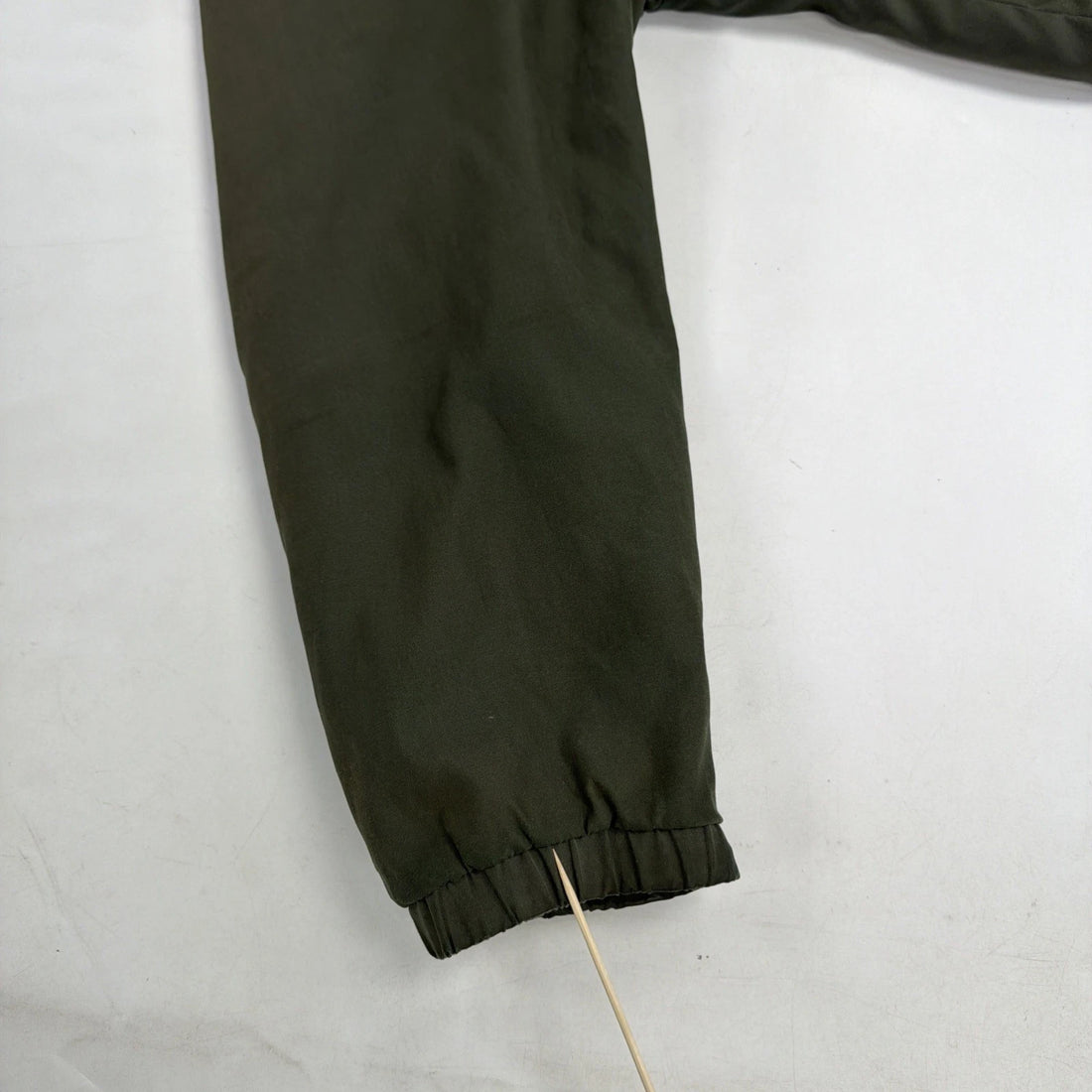London Fog Bomber Jacket Size Large Green Fleece Lined