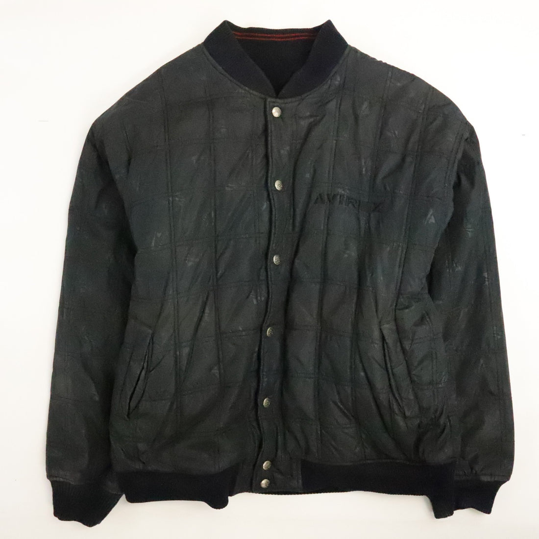 Vintage Avirex Leather Wool Varsity Jacket Size 3XL Y2K