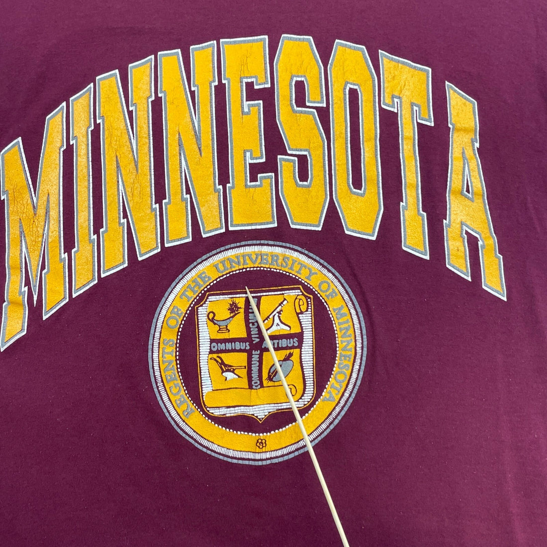 Vintage Minnesota Golden Gophers T-Shirt Size Large 90s NCAA