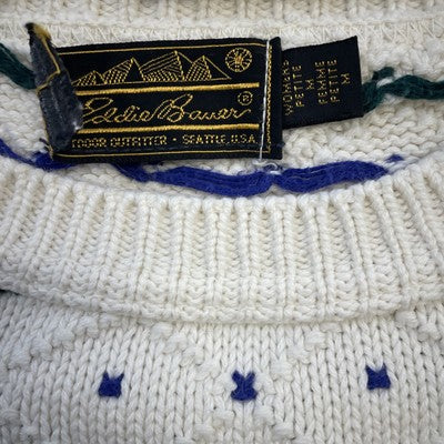 Vintage Eddie Bauer Crewneck Sweater Womens Size Medium