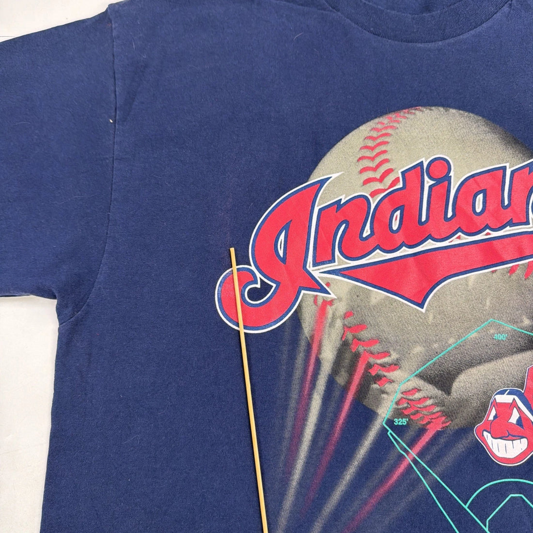 Vintage Cleveland Indians T-Shirt Size XL 90s MLB