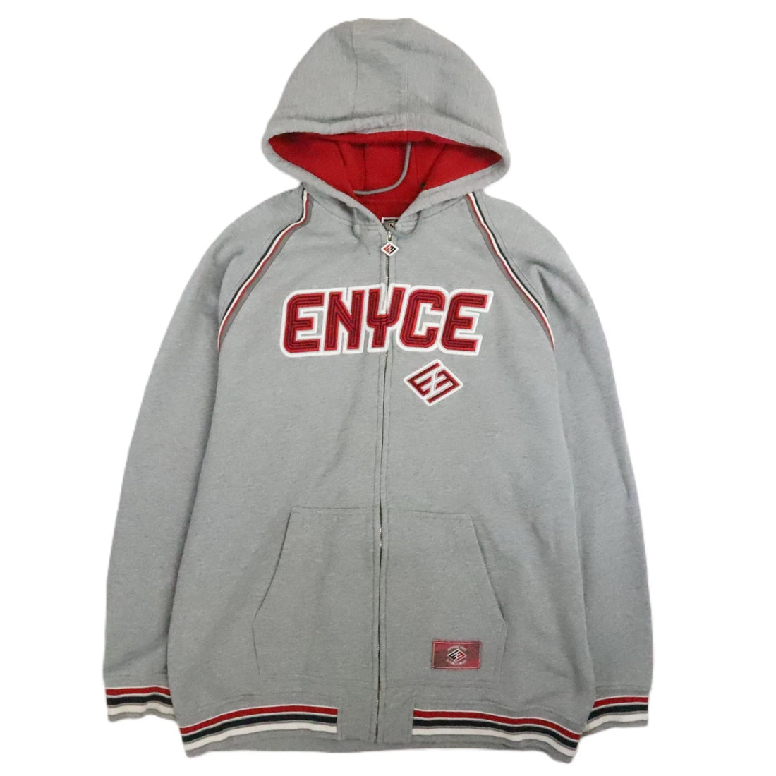Vintage Enyce Full Zip Sweatshirt Hoodie Size 2XL Y2K