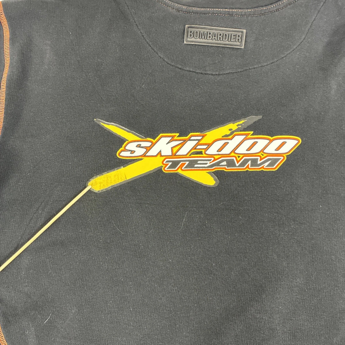 Ski Doo Team Flame Crewneck Sweatshirt Size XL Spell Out