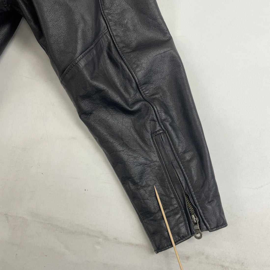 Harley Davidson Leather Motorcycle Cafe Racer Jacket Size XL