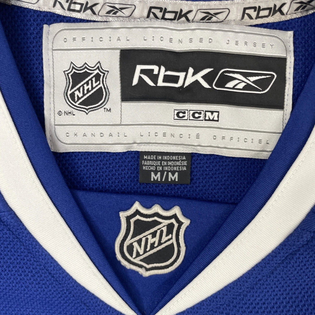 Vancouver Canucks Reebok Jersey Size Medium NHL