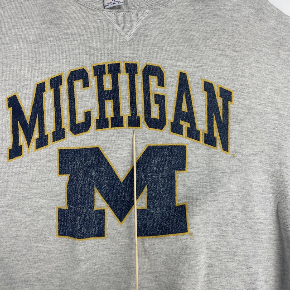 Vintage Michigan Wolverines Russell Athletic Crewneck Sweatshirt Size XL NCAA
