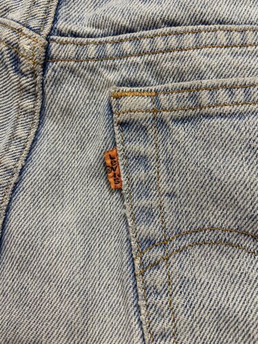 Vintage Levi Strauss & Co 505 Denim Jeans Size 32 X 30 Orange Tab 5061902120