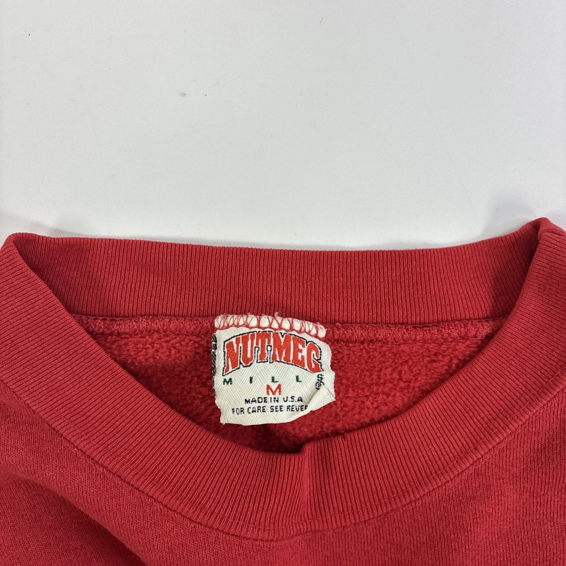 Vintage Wisconsin Badgers Nutmeg Crewneck Sweatshirt Size Medium NCAA