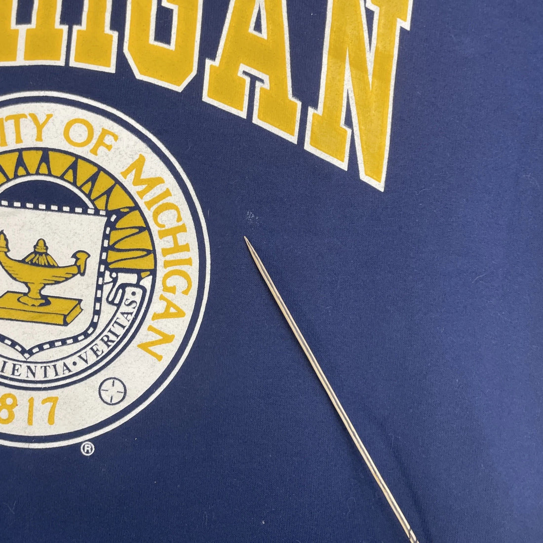 Vintage Michigan Wolverines Crest Russell Athletic Sweatshirt Large 90s NCAA