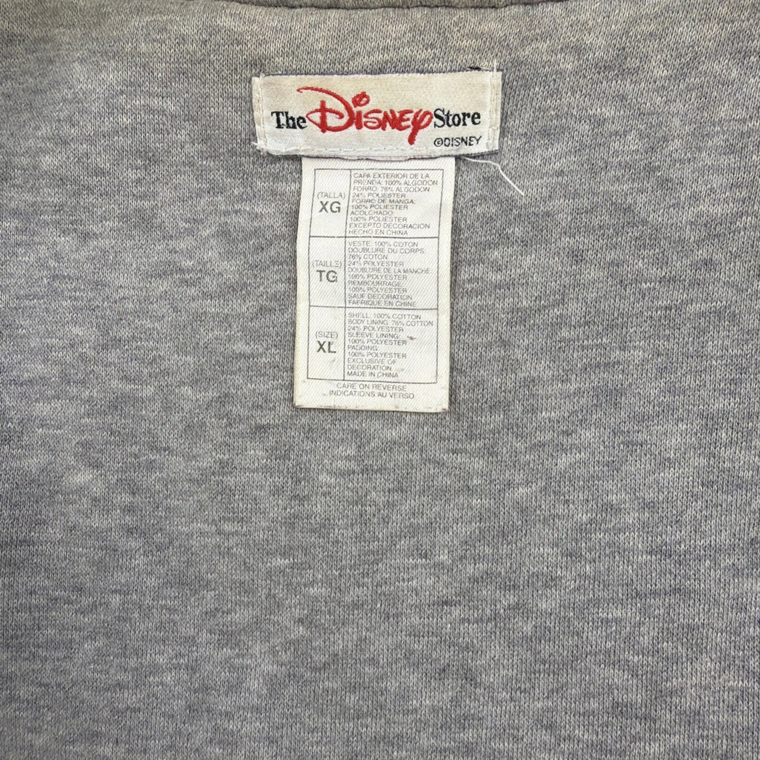 Vintage Mickey Mouse Often Imitated Never Equaled Disney Bomber Jacket Size XL