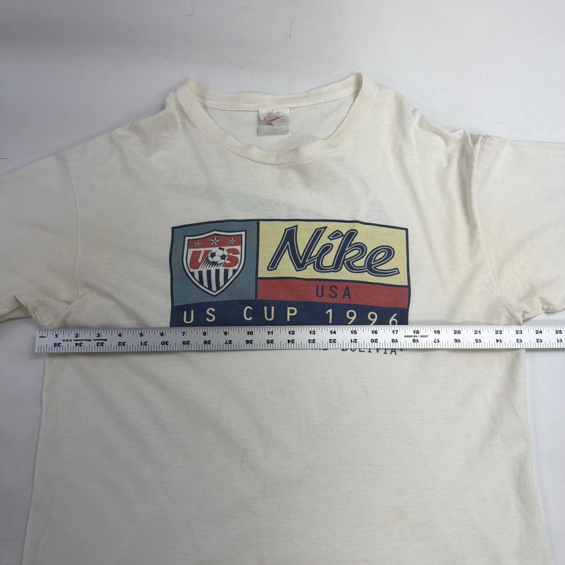 Vintage Nike US Cup 1996 T-Shirt Size Large Soccer Football 90s