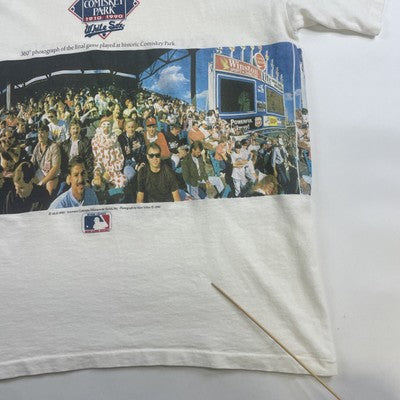 Vintage Comiskey's Last Stand Chicago White Sox T-Shirt Size Large 1990 90s MLB