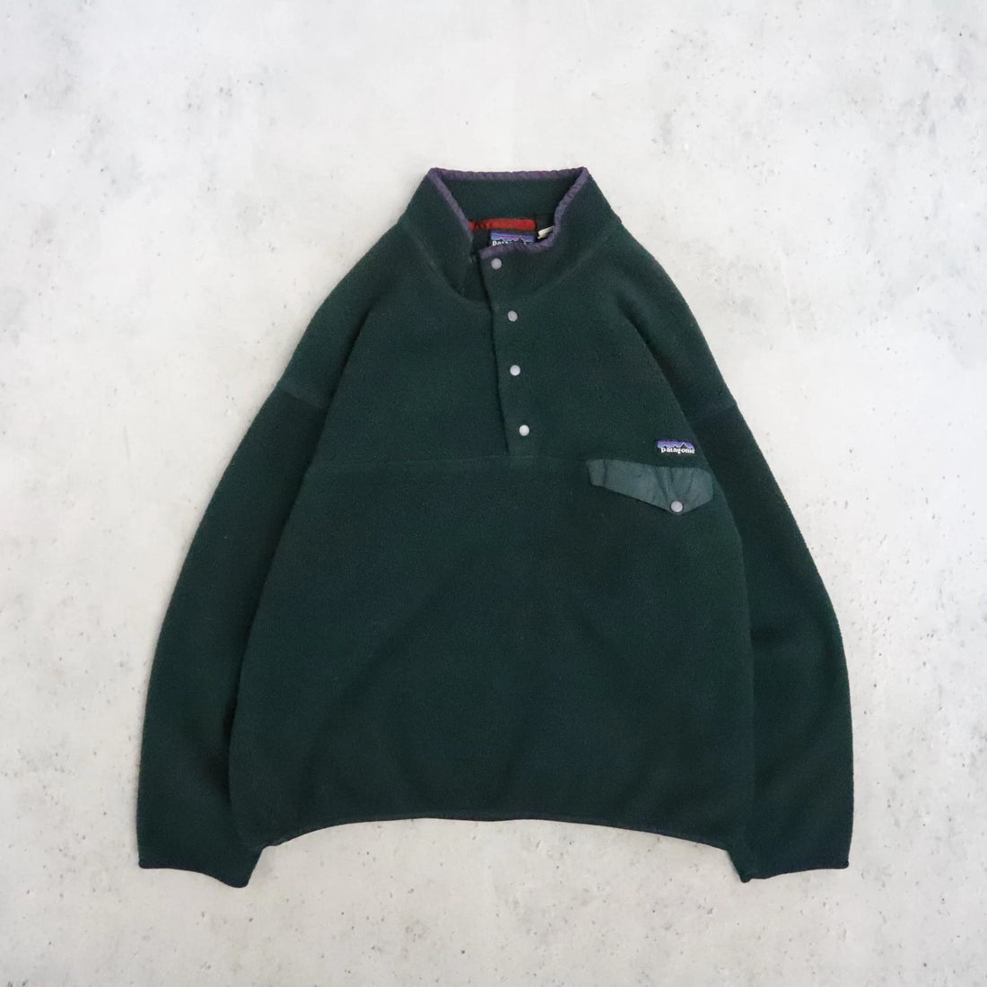 Vintage Patagonia Synchilla Snap T Fleece Jacket XL 90s