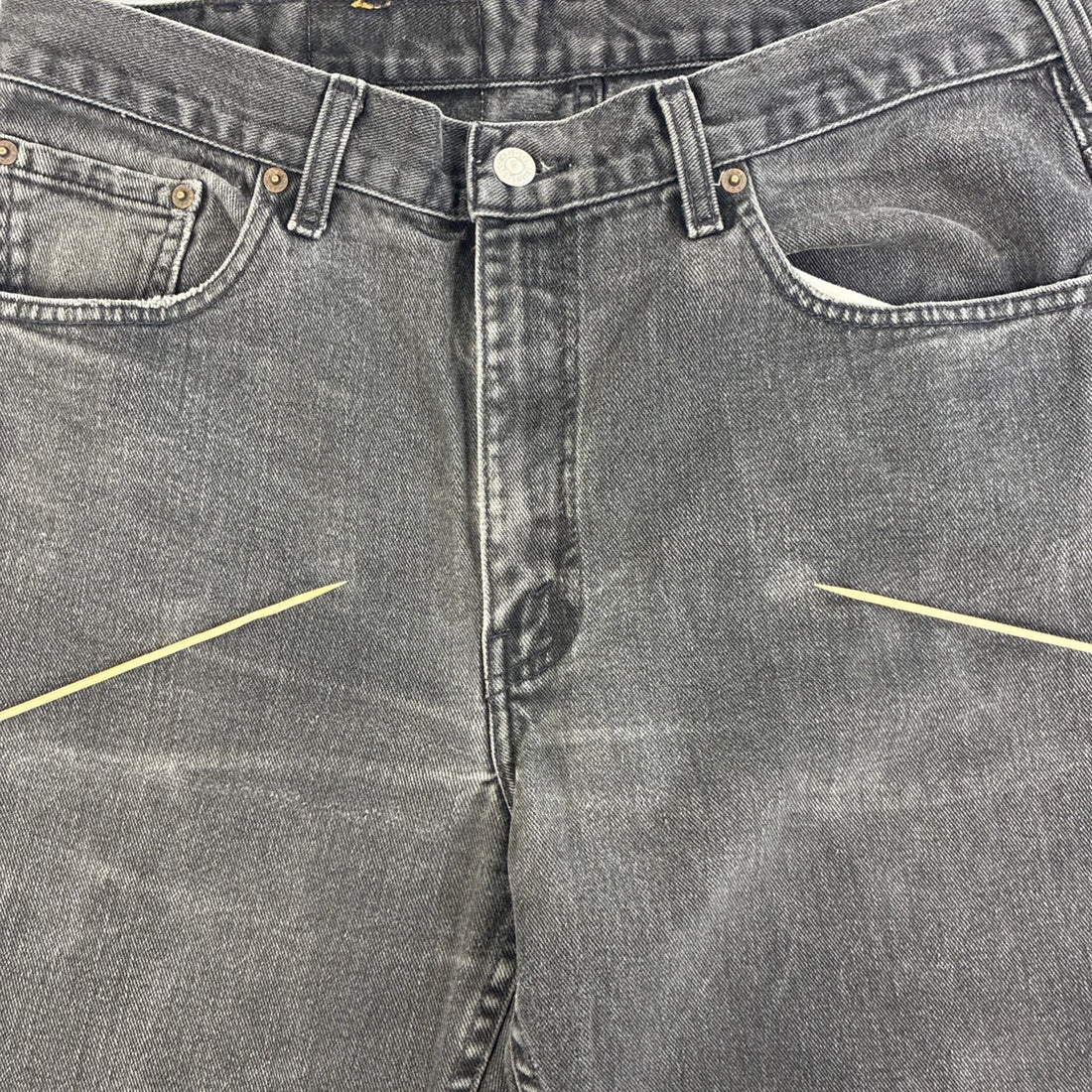 Vintage Levi's 516 Denim Jeans Pants Size 36 X 30 50516 0260 Black