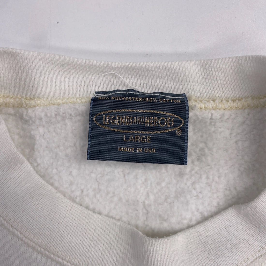 Vintage Johnny Unitas Baltimore Colts Football Crewneck Sweatshirt Large NFL