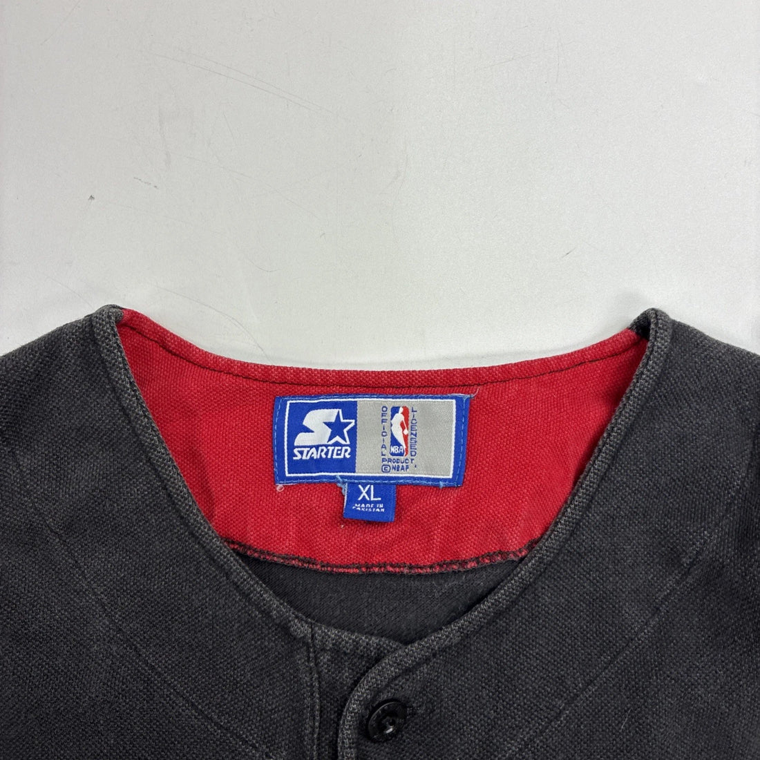 Vintage Chicago Bulls Starter Shirt Size XL 90s NBA