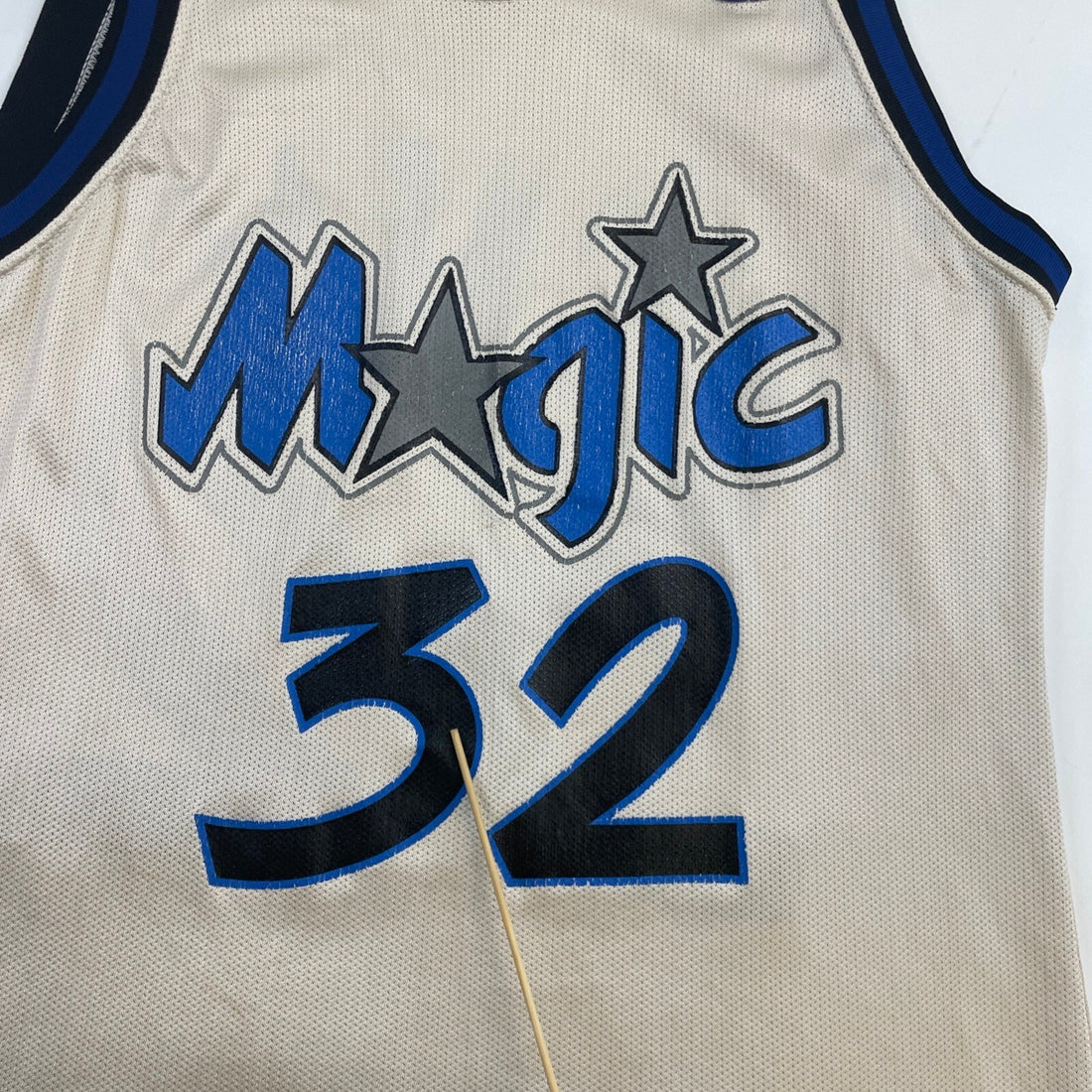 Vintage Orlando Magic Shaquille O'Neal Champion Jersey Size 40 NBA