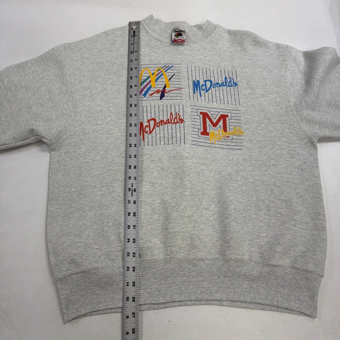 Vintage McDonald's Promo Crewneck Sweatshirt Size Large 90s