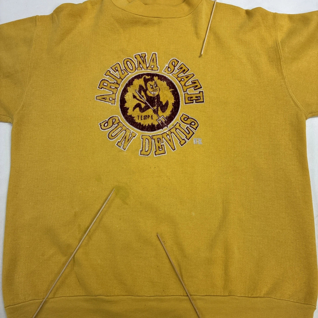 Vintage Arizona State Sun Devils Russell Athletic Sweatshirt Large 80s 90s NCAA