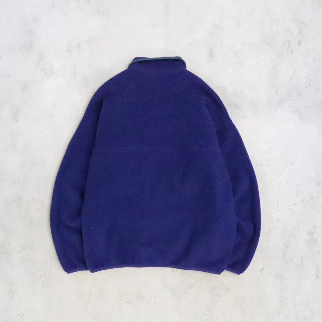 Vintage Patagonia Synchilla Snap T Fleece Jacket Size XL Purple 90s